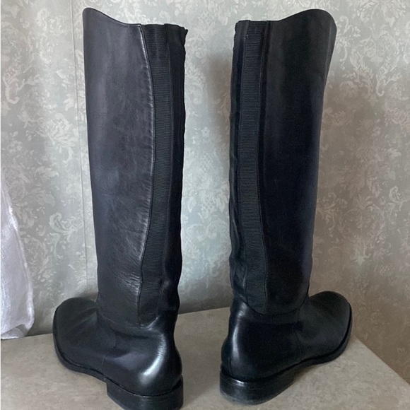 Banana Republic Leather Boots 7 Medium - 15” High - Picture 3 of 8